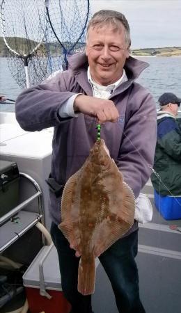 3 lb 9 oz Plaice by Tony