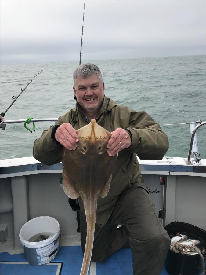 7 lb 11 oz Small-Eyed Ray by Martyn