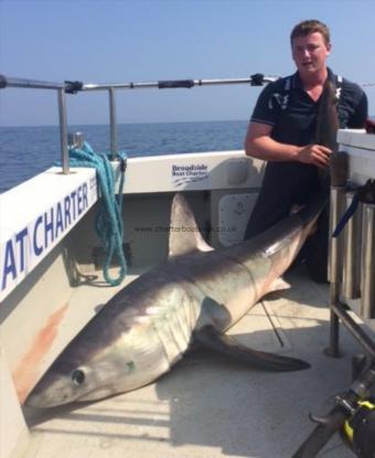 168 lb Porbeagle by John Crotty