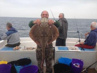 15 lb 8 oz Undulate Ray by Colin Knowles