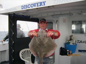 11 lb 8 oz Thornback Ray by Unknown