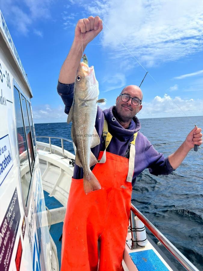 3 lb 14 oz Cod by Skip.