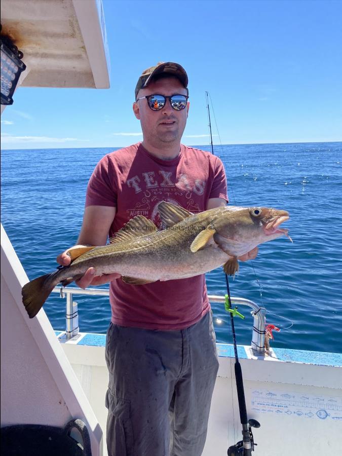 8 lb Cod by Tom.