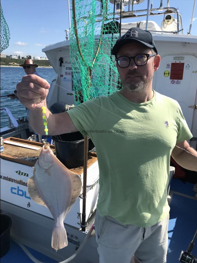 1 lb Plaice by My 1st fish