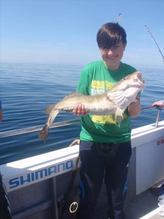 8 lb 3 oz Cod by Kyle from Rotherham.