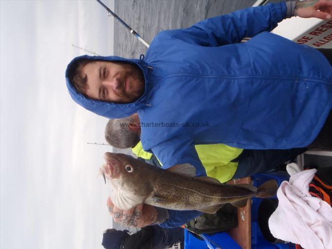 3 lb 2 oz Cod by Sam.