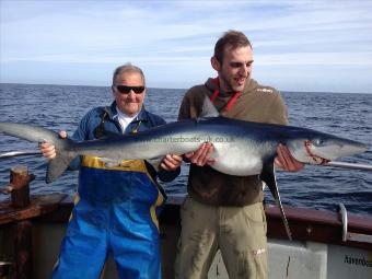 75 lb Blue Shark by Gavin J