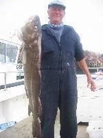 19 lb Cod by John Wilcock from Bradford.