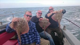 6 lb 6 oz Thornback Ray by Phils party