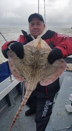 12 lb 5 oz Common Skate by Steve