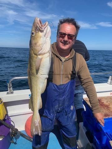 8 lb 12 oz Cod by Mark Errington.