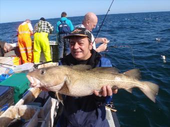 9 lb Cod by Alan Peck from Nottingham