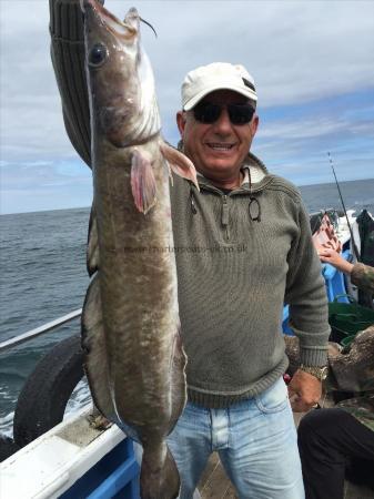 10 lb Ling (Common) by victor from leeds and tenerife27th may 2015