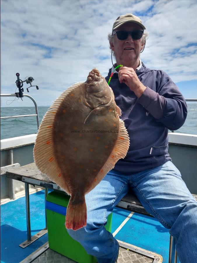 5 lb 6 oz Plaice by Terry