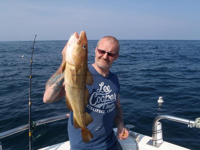 6 lb Cod by Mick Jones.