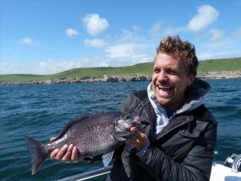 4 lb 4 oz Black Sea Bream by Lee