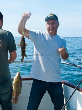 3 lb Ballan Wrasse by Nigel Cape