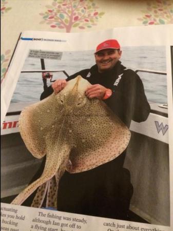 27 lb Blonde Ray by Ian Tyldesley