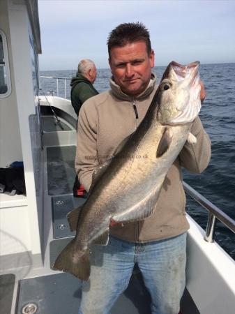 12 lb Pollock by Mike Elvy