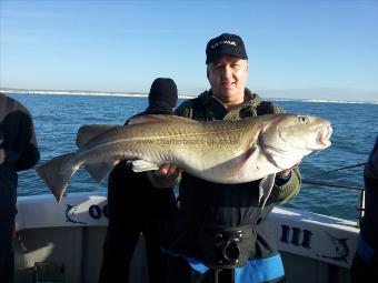 17 lb 4 oz Cod by Bob Rose