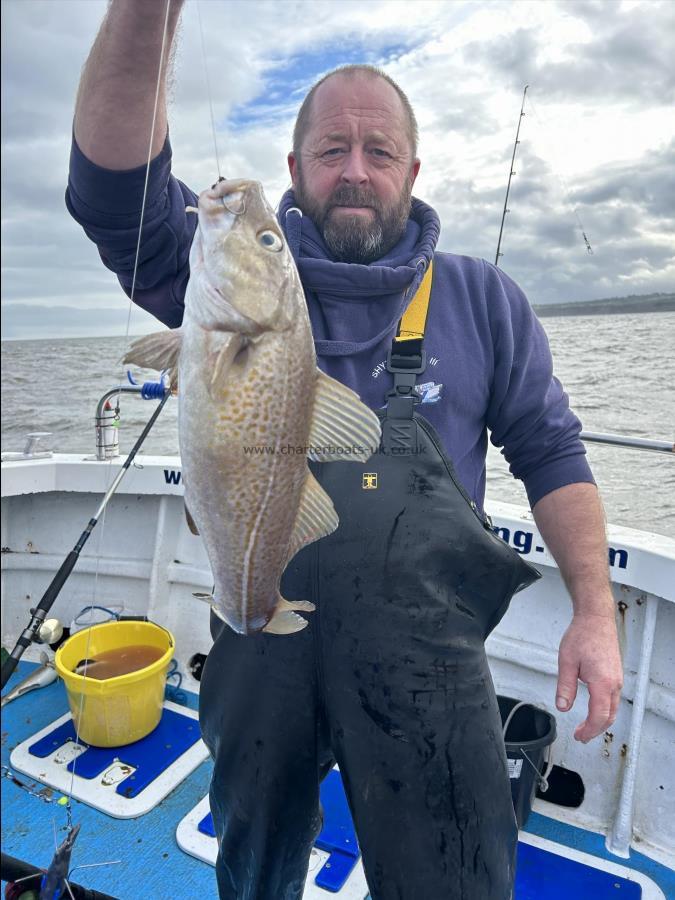 4 lb 8 oz Cod by Si England.