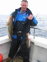8 lb Cod by Brian Towle from Hull.