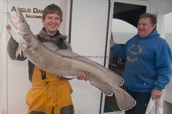 22 lb 2 oz Ling by Colin Carr