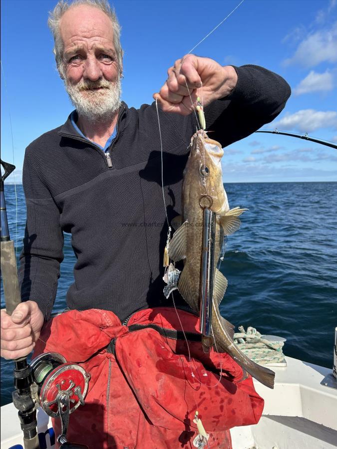 3 lb 8 oz Cod by Shaun.