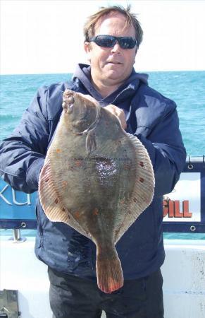 5 lb 4 oz Plaice by Reg phillips