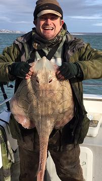 17 lb Undulate Ray by Ian Hewett