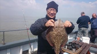 5 lb 5 oz Thornback Ray by Barry from medway