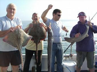 10 lb 8 oz Thornback Ray by dow corning fishing club