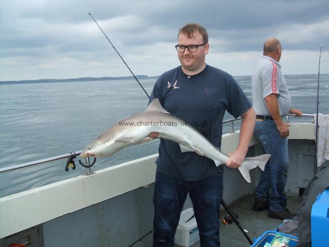 28 lb 8 oz Tope by Unknown