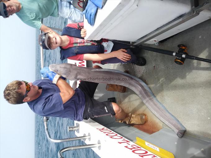 45 lb Conger Eel by Alex Canham