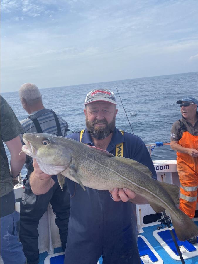 9 lb 8 oz Cod by Si England.