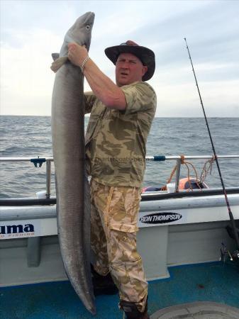 60 lb Conger Eel by Kevin McKie