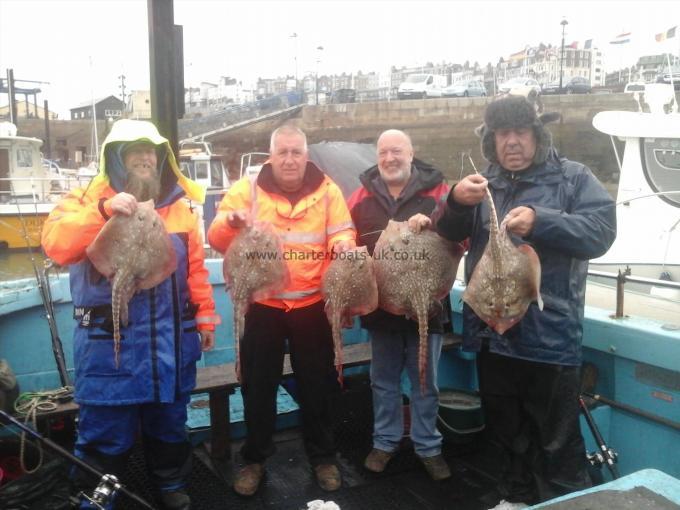 8 lb 6 oz Thornback Ray by Neal