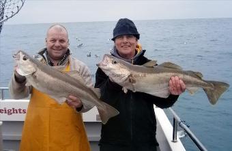 13 lb Pollock by Terry and Paul