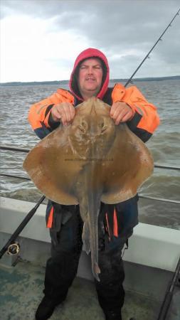 12 lb 8 oz Blonde Ray by lee tregaskis