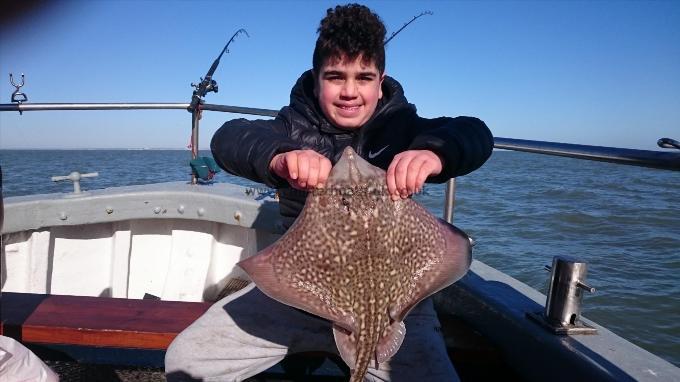 4 lb 4 oz Thornback Ray by Unknown