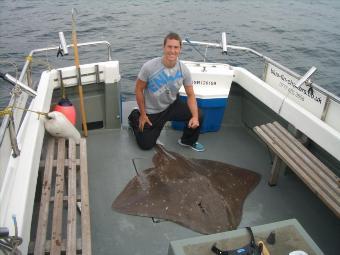 190 lb Common Skate by Luke Louden