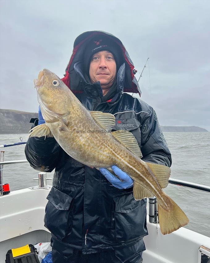 8 lb 4 oz Cod by Simon West