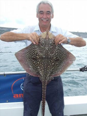 13 lb 8 oz Thornback Ray by Donald Fitzgerald
