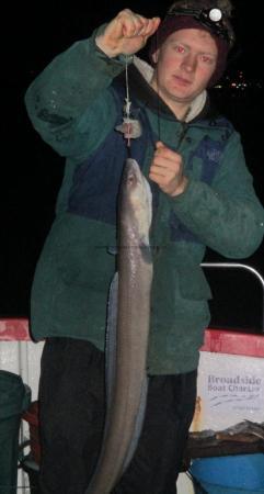 6 lb Conger Eel by Dan