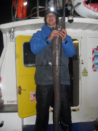 28 lb Conger Eel by Unknown