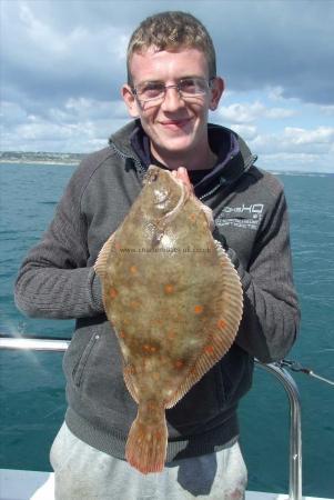 4 lb 2 oz Plaice by Jamie Knowles