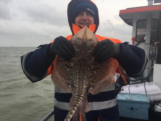 7 lb Thornback Ray by Unknown