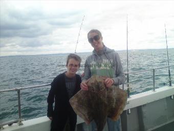 18 lb 2 oz Undulate Ray by Sarah and Ben