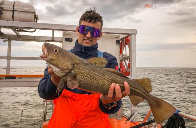 5 lb 12 oz Cod by Neil Johnstone