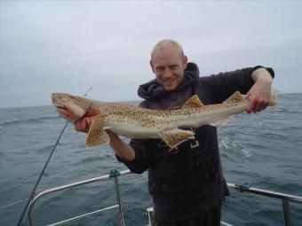 18 lb 5 oz Bull Huss by tom